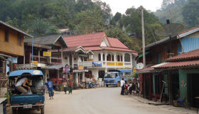 Old Town of Pakbeng, Laos